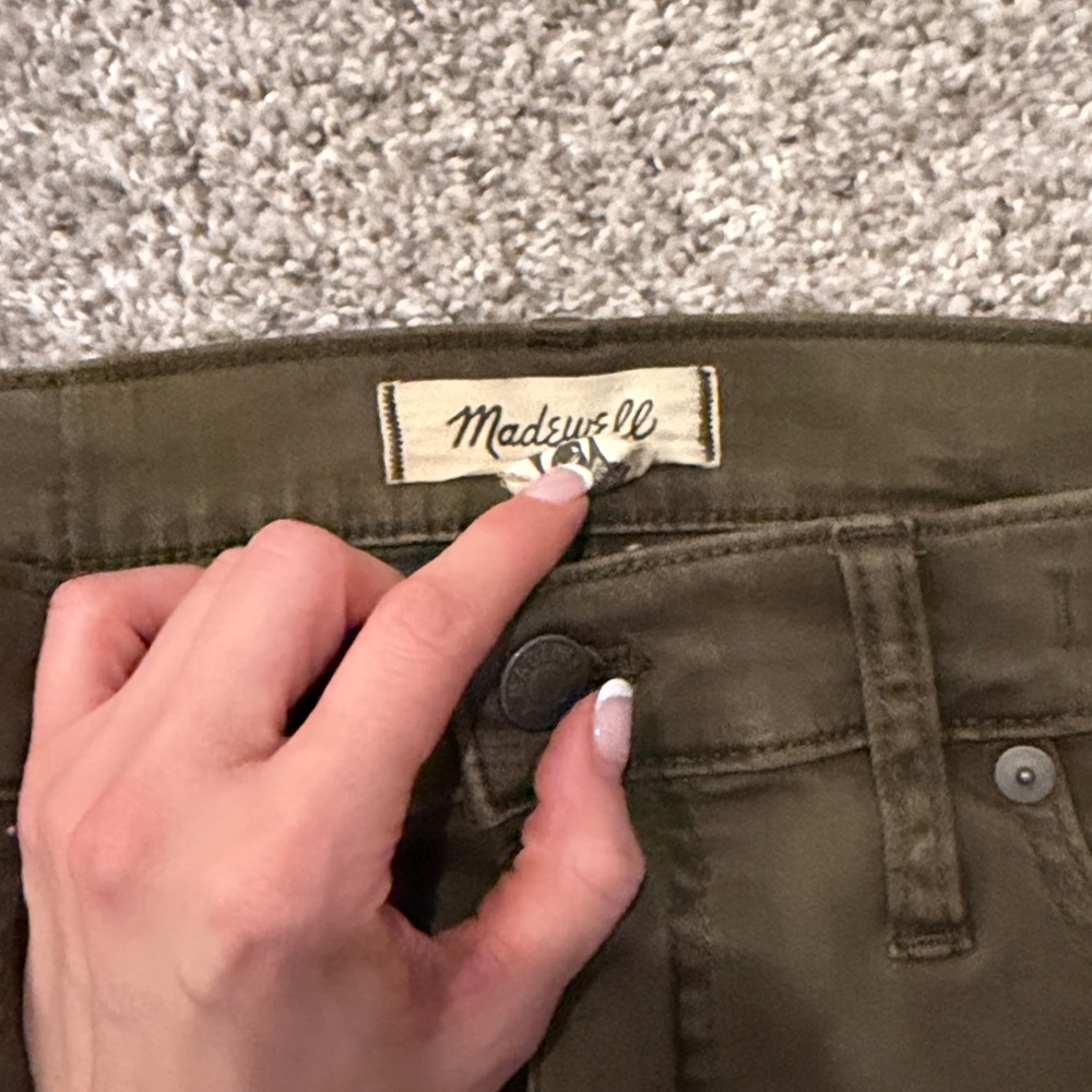 Madewell 10” High Rise Skinny Jeans - Picture 4 of 6